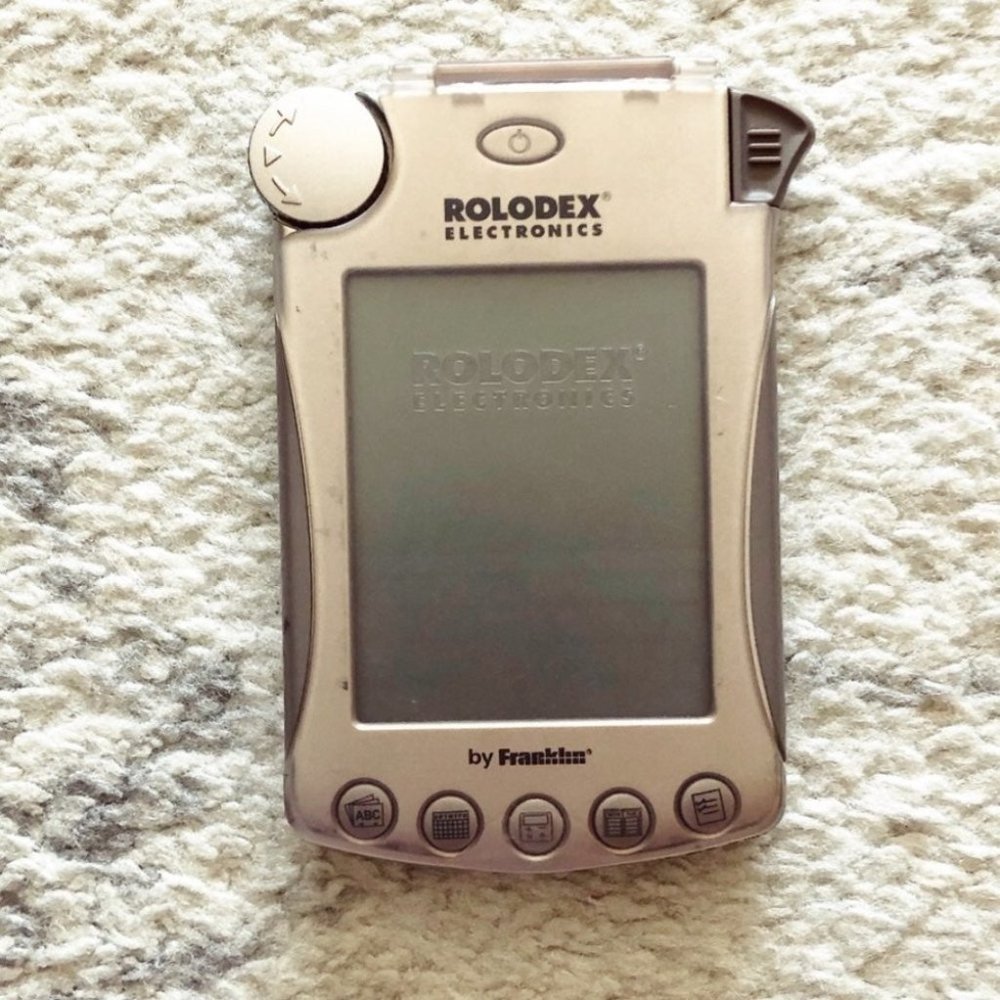 Rolodex Electronic Touch File / PDA